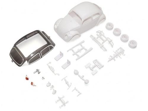 Beetle 1966 model - model, white