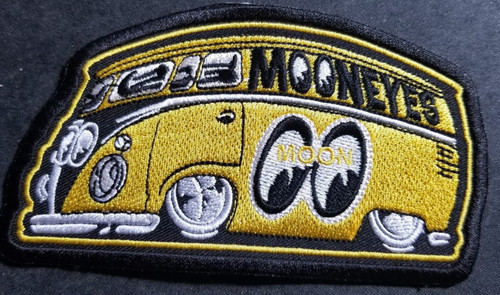 Mooneyes bus patch embroidered - bus,