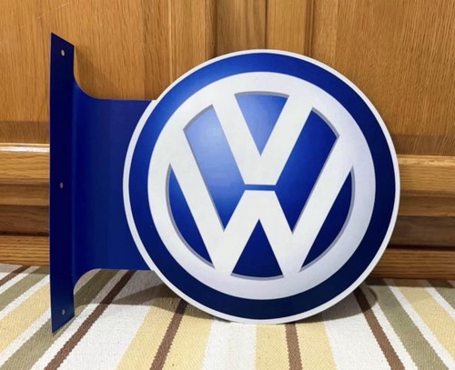 Volkswagen flange sign metal - volkswagen,