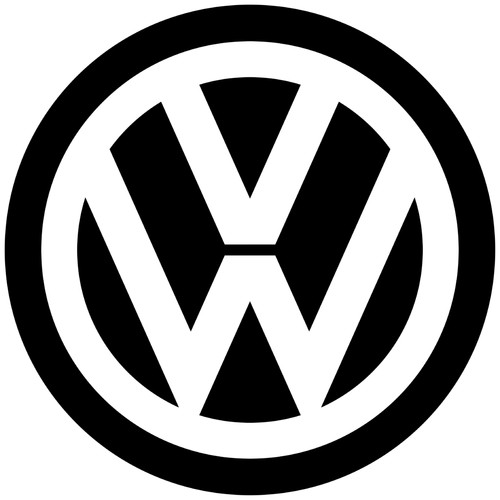 Logo vinyl decal sticker - vw,