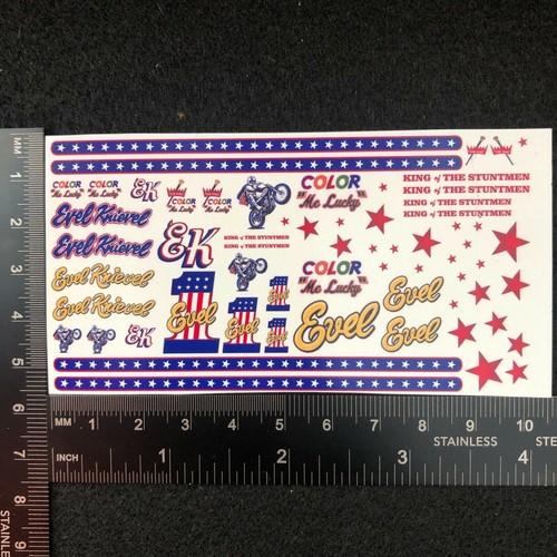 Clear waterslide decal - clear, 1:64